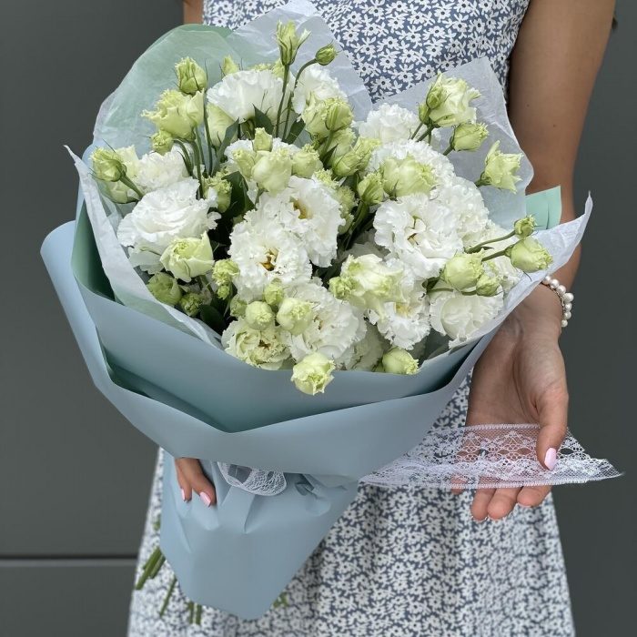 Букет махровой эустомы, фото 2